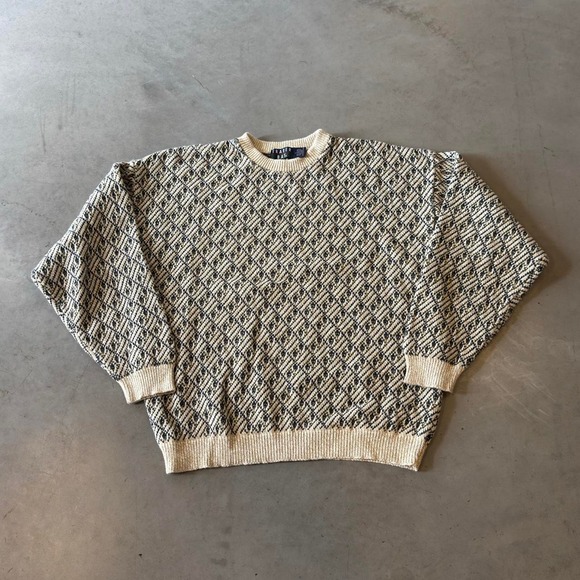 Other - Vintage 90s trader bay pullover pattern sweater